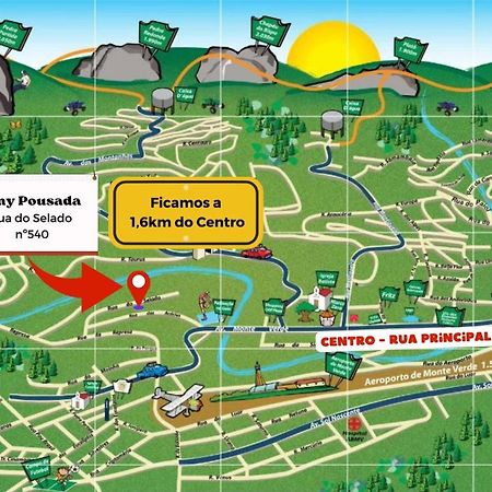 Emy Pousada Monte Verde  Kültér fotó